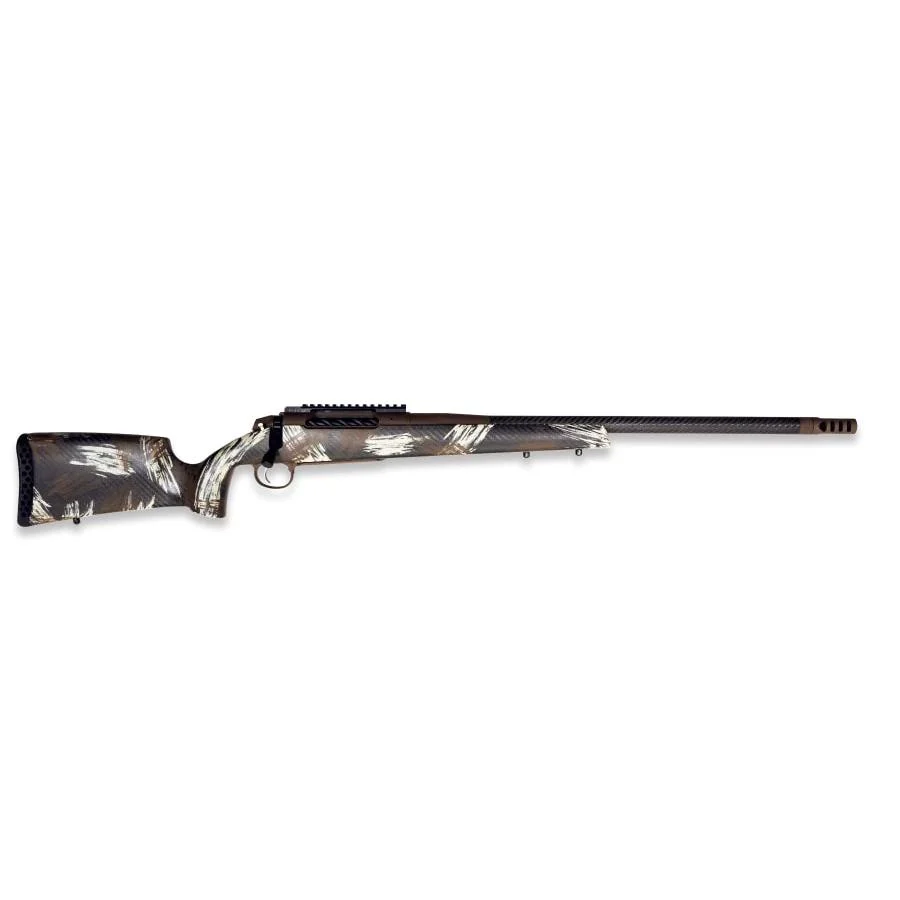 Weatherby 307 Alpine CT Rifle 7mm Backcountry 5rd Capacity 20" Barrel Brown and Backpack Brushed Sponge Stock