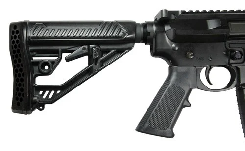 ADAPTIVE TACTICAL STOCK AR-15 - MIL-SPEC POLYMER BLACK - Image 3