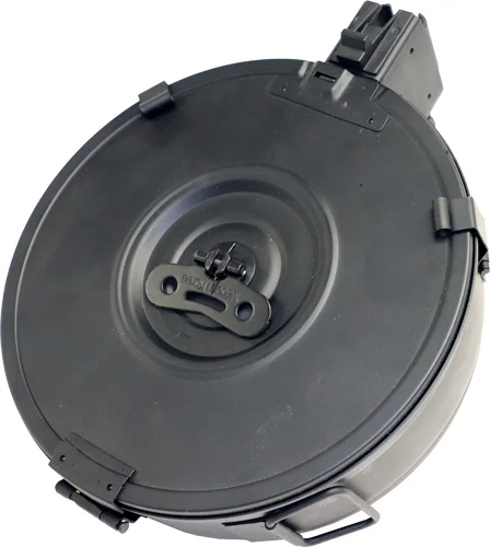 IVER JOHNSON MAGAZINE AK47 - 100RD BLACK METAL - Image 2