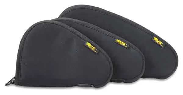 US PEACEKEEPER PISTOL CASE 11" - BLACK 600 DENIER LOCKABLE - Image 2