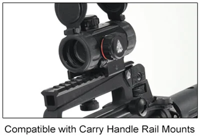 UTG CARRY HANDLE ASSEMBLY - W/SIGHT PICATINNY MOUNT - Image 5